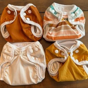 Handmade reusable cloth diapers size newborn